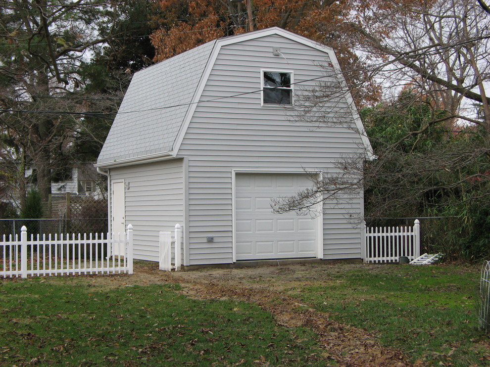 Garages and Sheds Traditional Garage Richmond by R A Jones, Inc