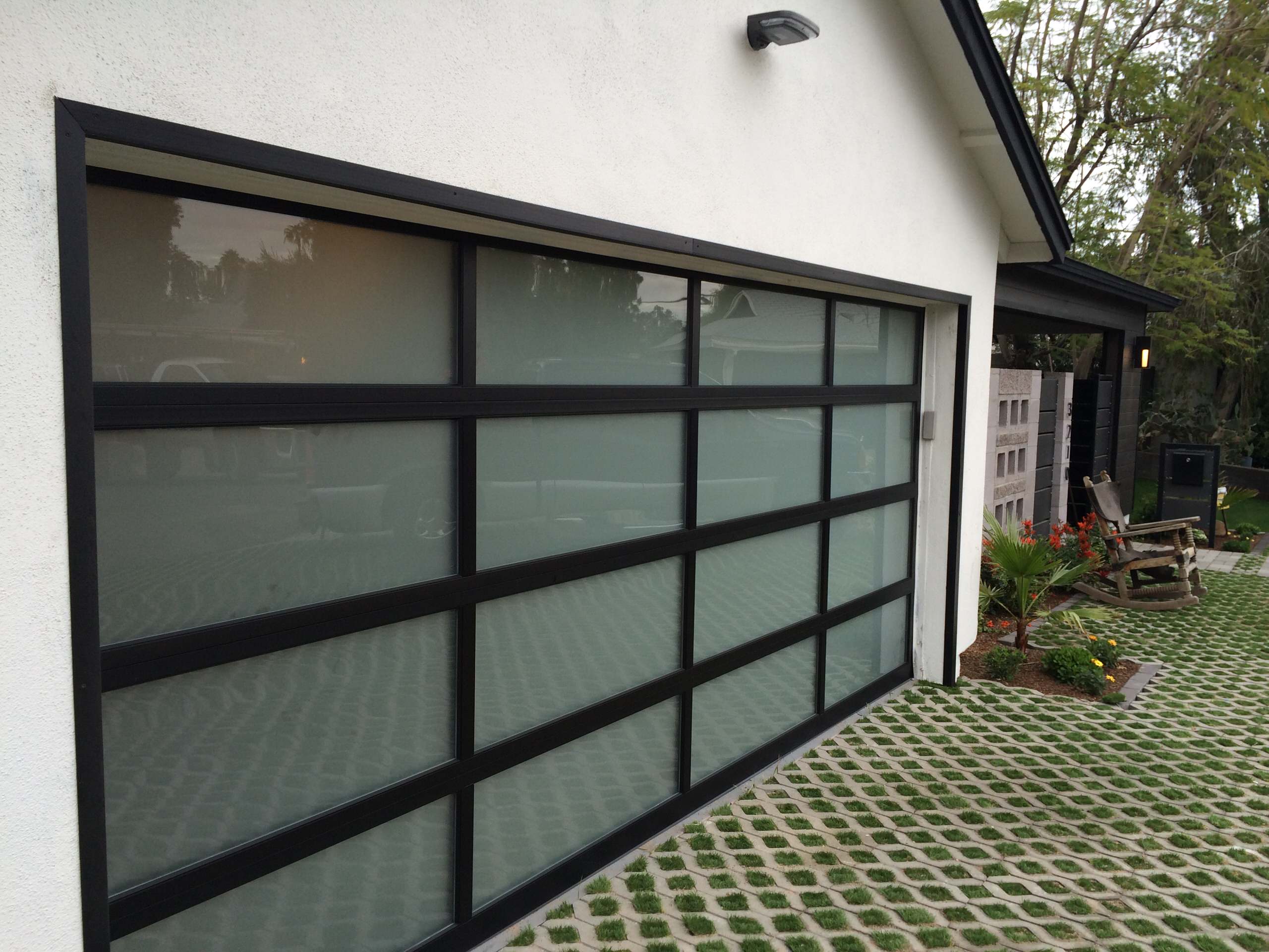 Frosted Glass Garage Doors Houzz