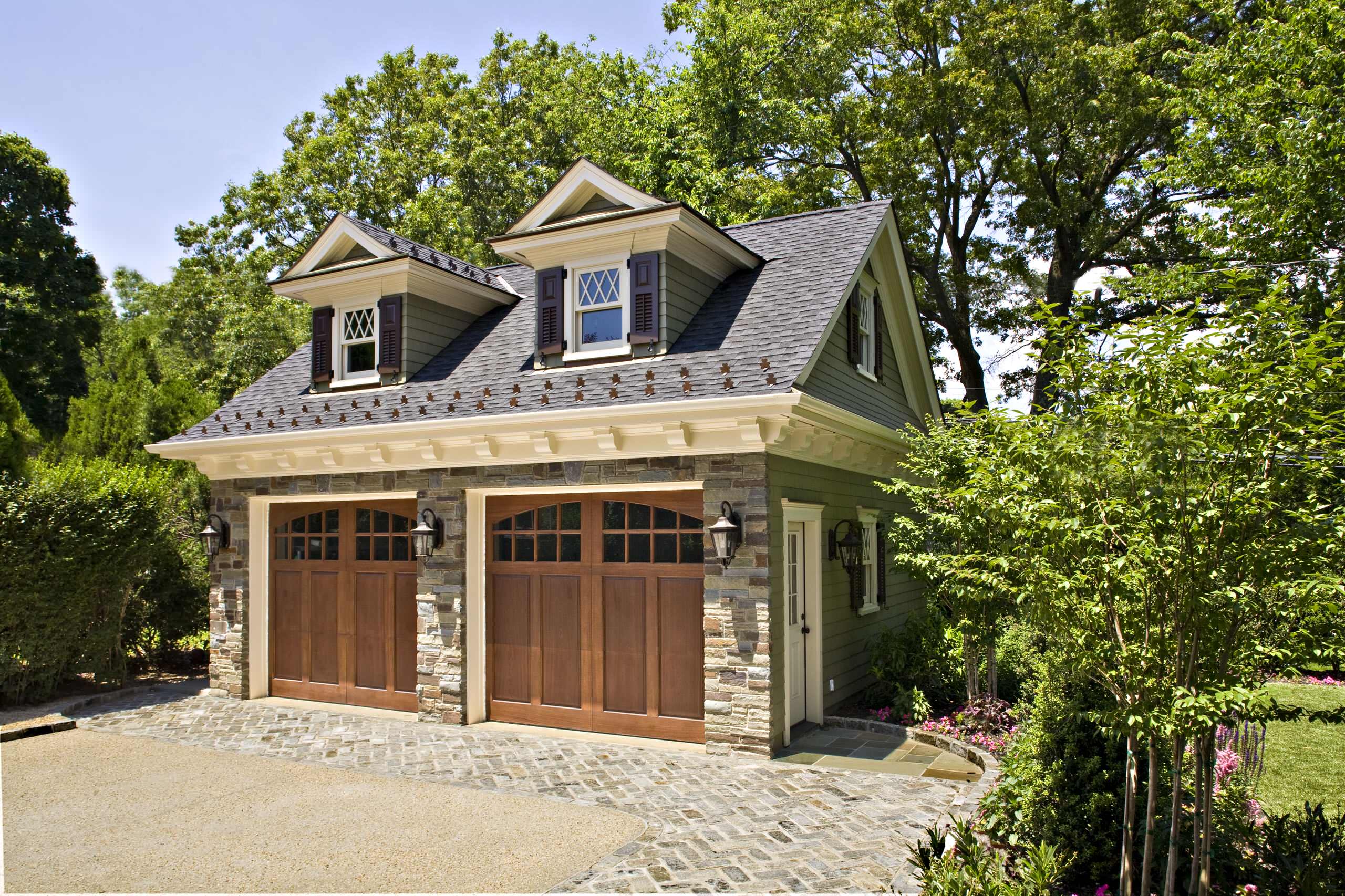 75 Beautiful Traditional Two Car Garage Pictures Ideas March 2021 Houzz