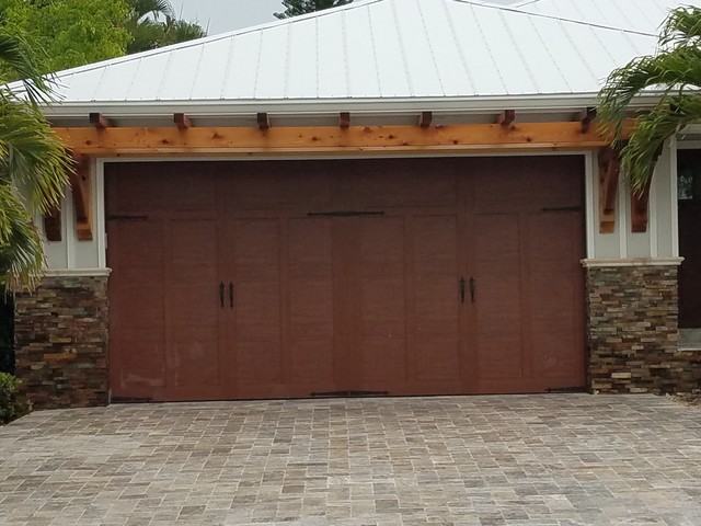 Haas Garage Overlay Door Traditional, Garage Doors By Roy North