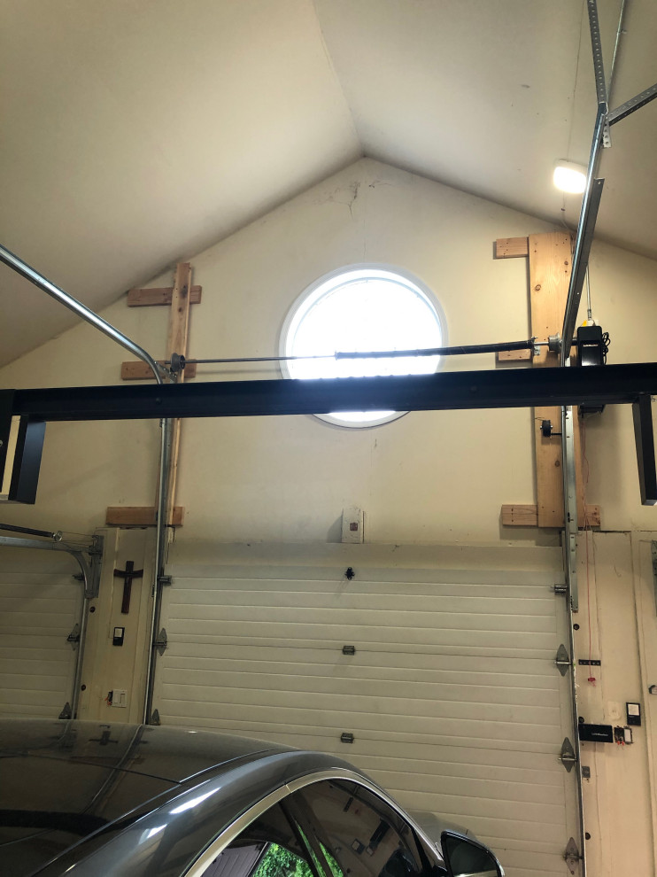 High Lift Track System Craftsman Garage New York by Tamboer