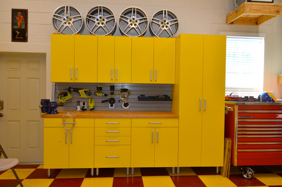 Hobby Garage Renovation Eclectic Garage Orlando by Inspired