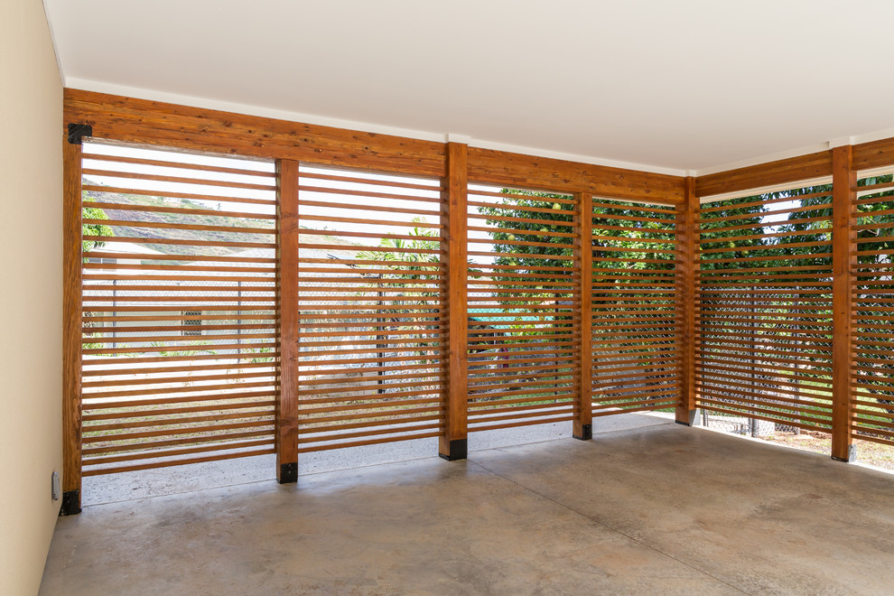 Honolulu New Build Contemporary Garage Hawaii by H1 Construction, LLC Houzz