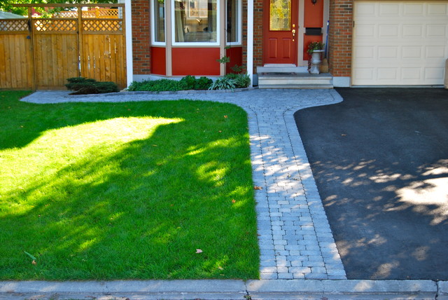 Interlock Driveways Contemporary Garage Other By Trim