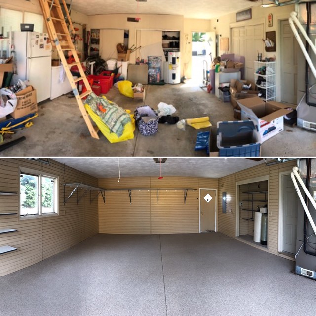 It's Time...to organize that garage! Garage Indianapolis par Indy