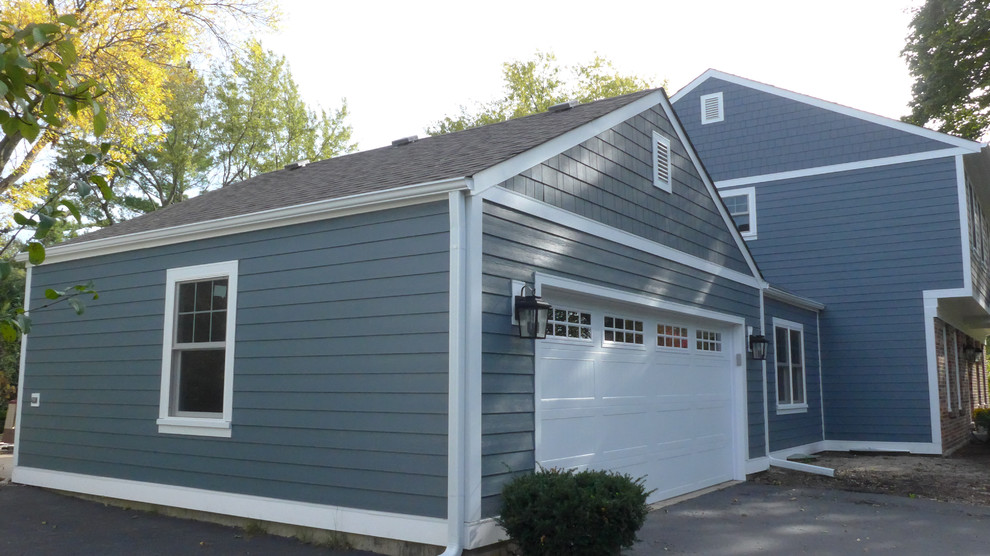 James Hardie Siding, Naperville, IL 60540 Traditional Garage