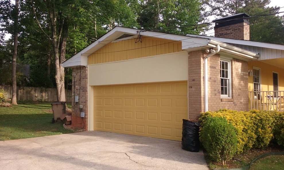 Javier's Carport Conversion Garage Atlanta by Adroit Garage Doors