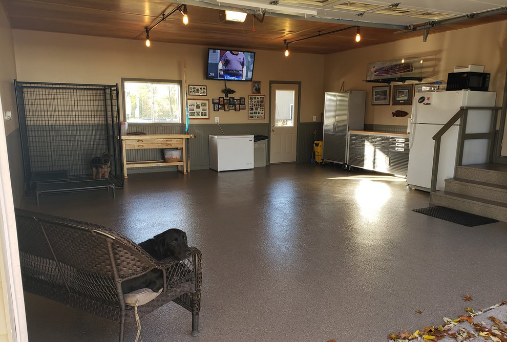 K9 Kindergarten Garage Detroit by MotorCity Floors and Coatings