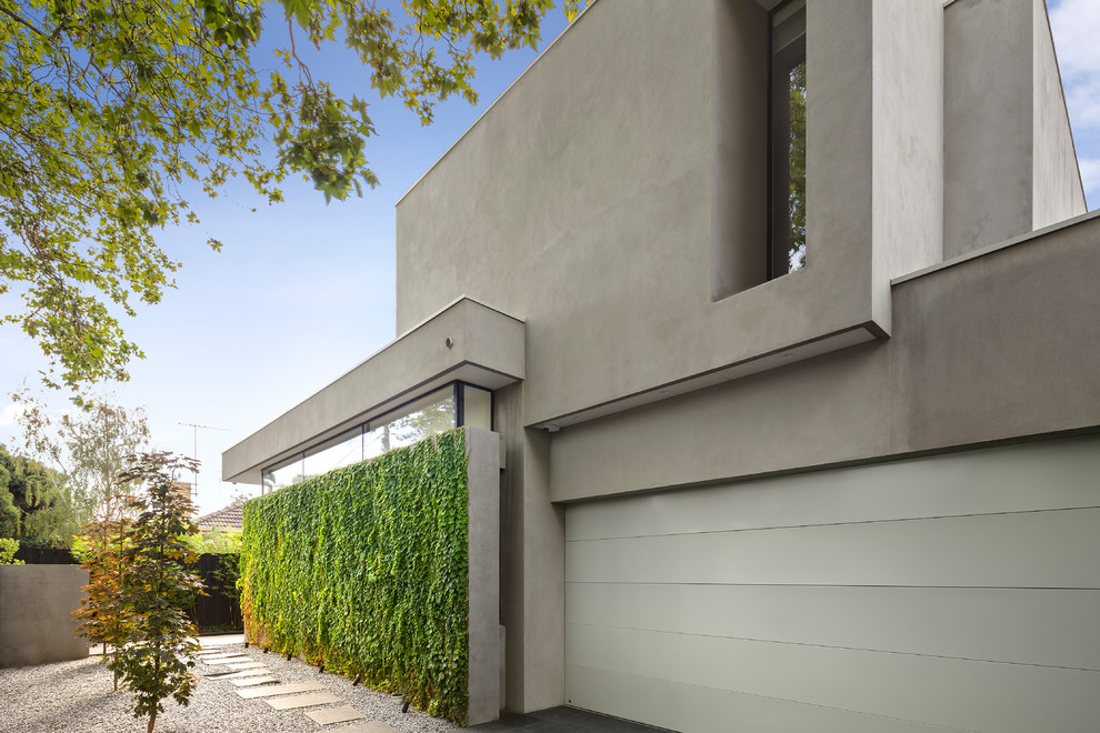 Modern garage in Melbourne.