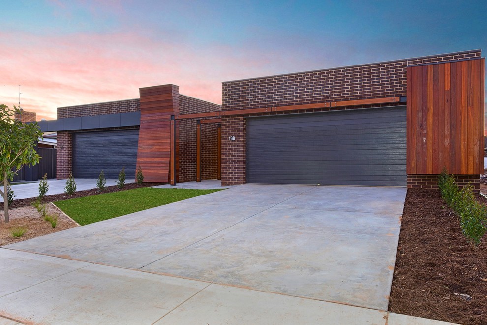 Design ideas for a contemporary garage in Other.