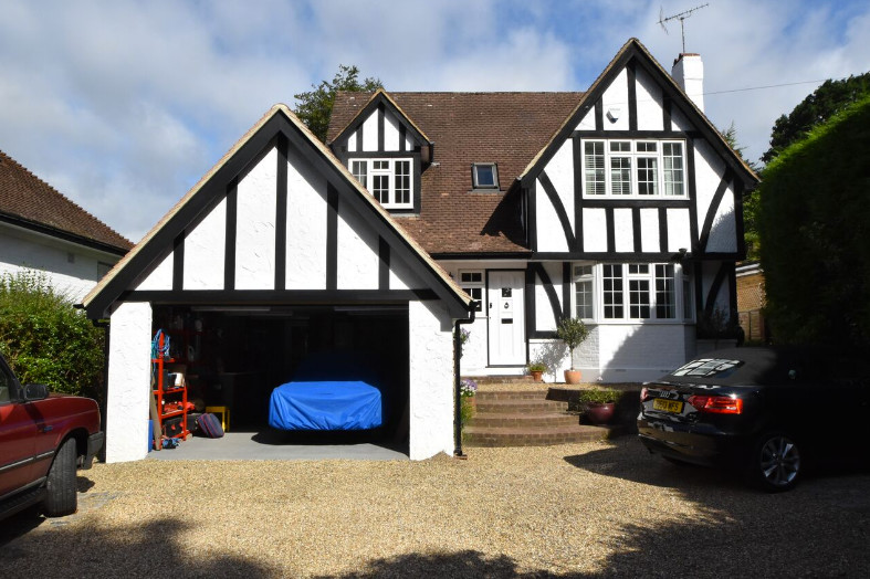 This is an example of a traditional garage in London.