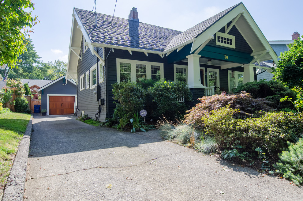 Laurelhurst Garage Craftsman Garage Portland by Contour