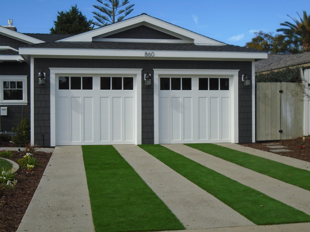 Metal Carriage Steel Garage Doors Craftsman Garage San Diego by