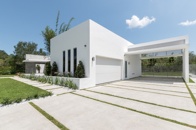 Miami Modern Home - Modern - Garage - Miami | Houzz AU