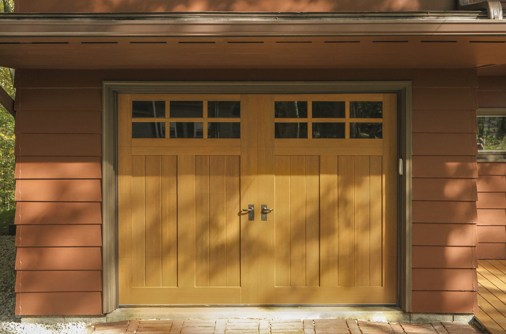 Mission Style Makeover Craftsman Garage Cleveland By Clopay Houzz Mission Style Makeover Craftsman, Garage Doors Mission Style