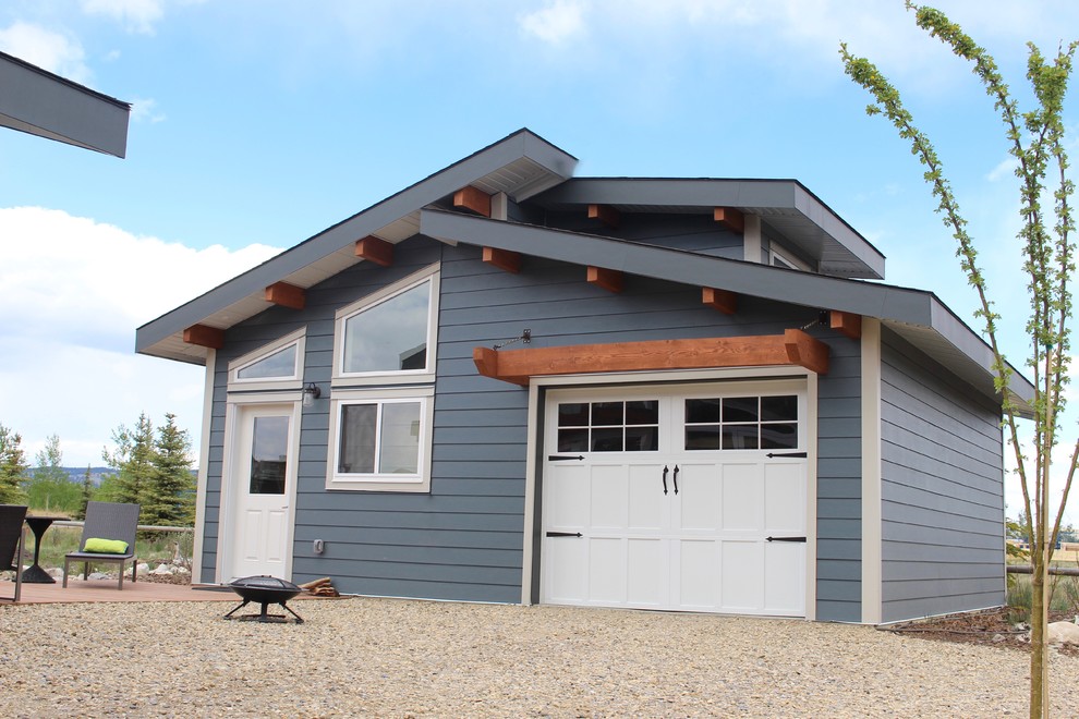 Modern Cottages & Small Imprint Homes - Modern - Garage - Calgary - by