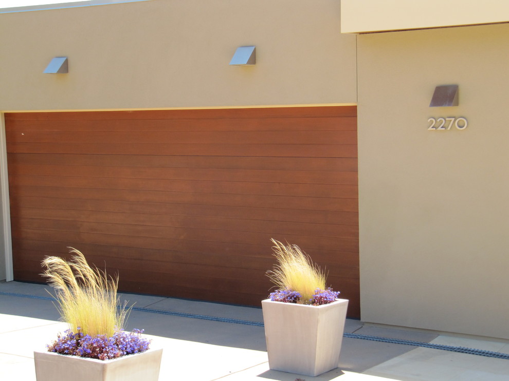 Modern Flush Wood Garage Door Garage San Francisco by Northgate