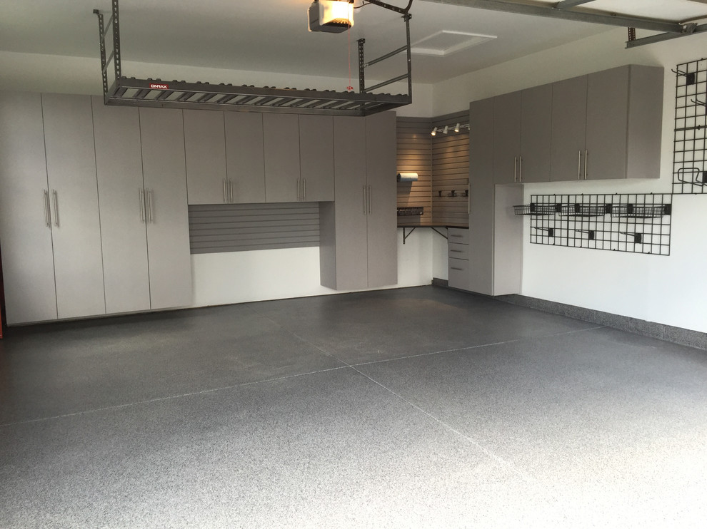 New Albany Garage Overhaul Modern Garage Columbus by Tailored