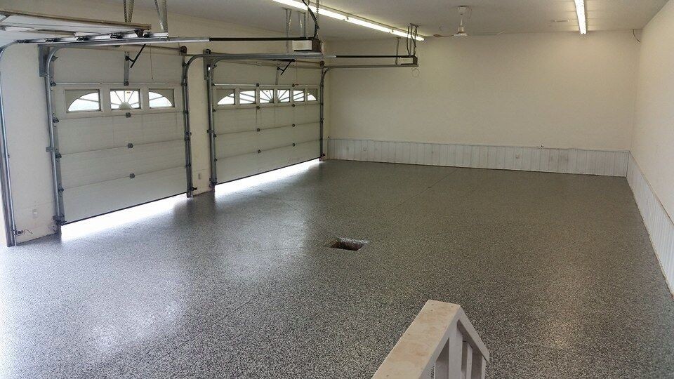 New Garage Flooring Traditional Garage Calgary by Tailored