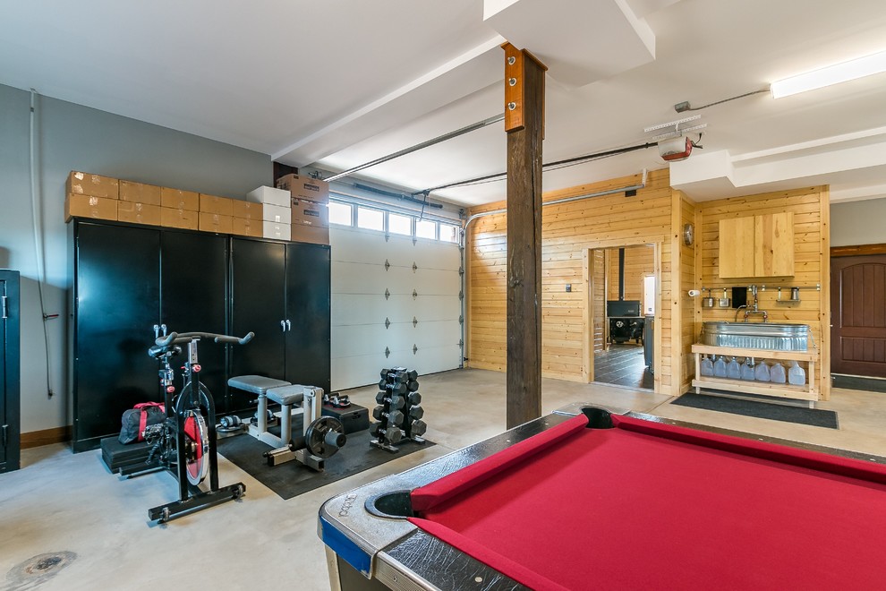 Garage - modern garage idea in Seattle