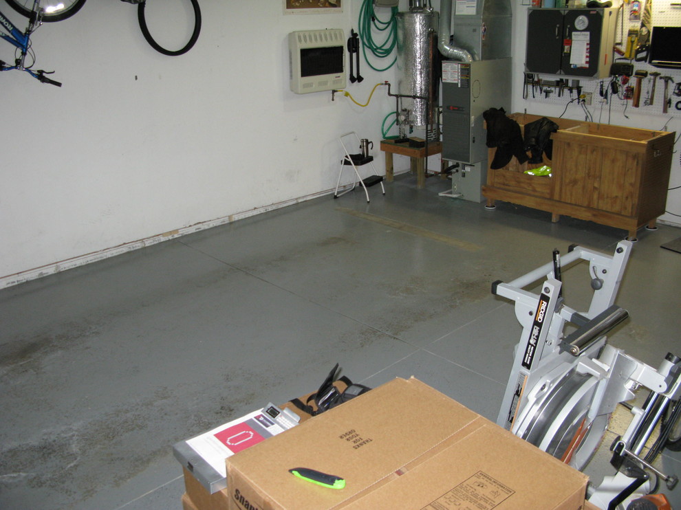 Aménagement d'un garage craftsman.