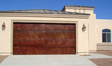 Inspiration for an expansive attached garage in Phoenix.