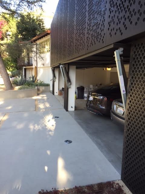 Klassische Garage in Los Angeles