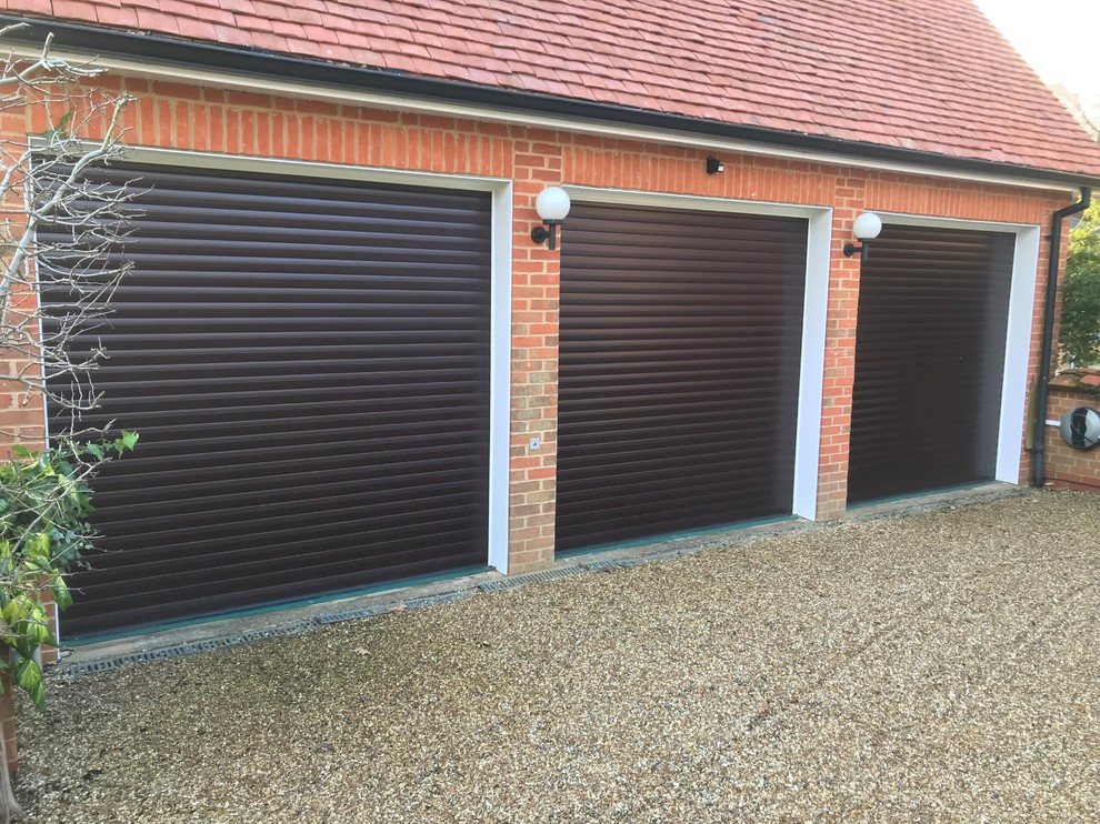Oxfordshire Garage Storage Transformation Contemporary Garage