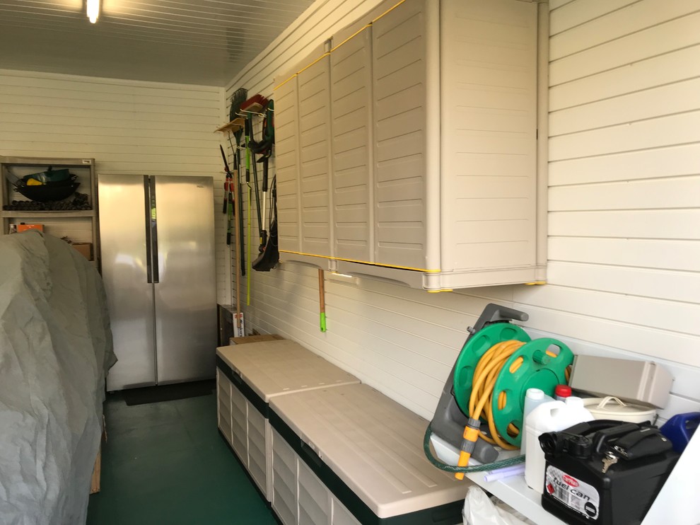 Oxfordshire Garage Storage Transformation Contemporary Garage