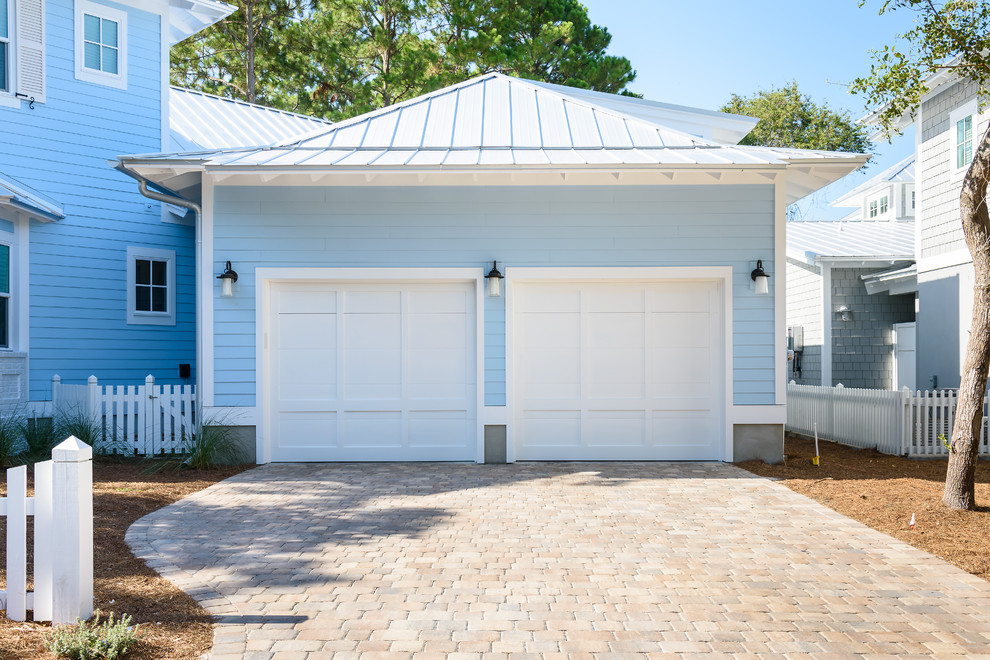 Paradise Key South Beach Beach Style Garage Jacksonville by