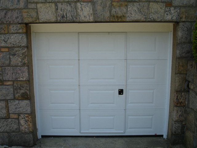 Pass Through Garage Door Contemporary New York By Dream Usa Houzz Ie Pass Through Garage Door, Diy Pedestrian Door In Garage