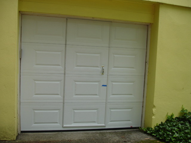 pass through garage door