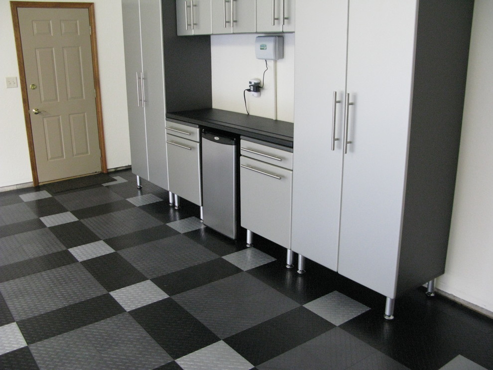 Perrysburg Garage Makeover Contemporary Garage Austin by Custom