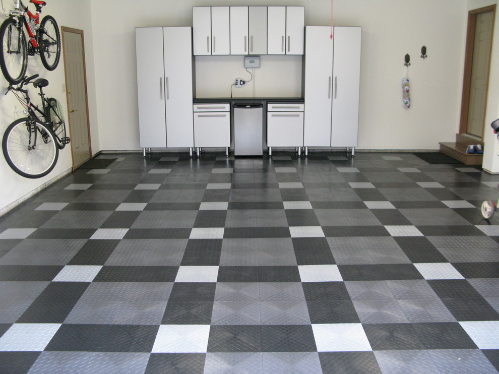 Perrysburg Garage Makeover Contemporary Garage Austin by Custom