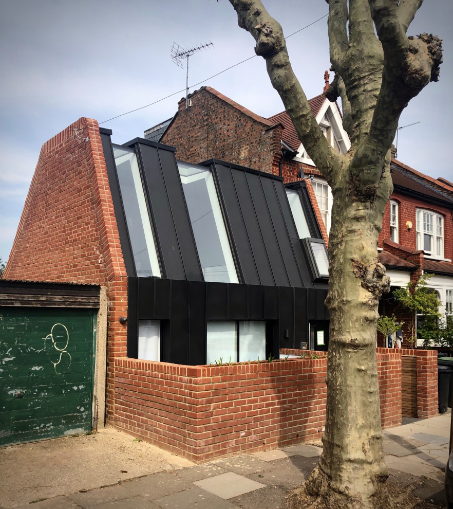 Plane View - New House on Converted Garage Site - Contemporary - Garage ...