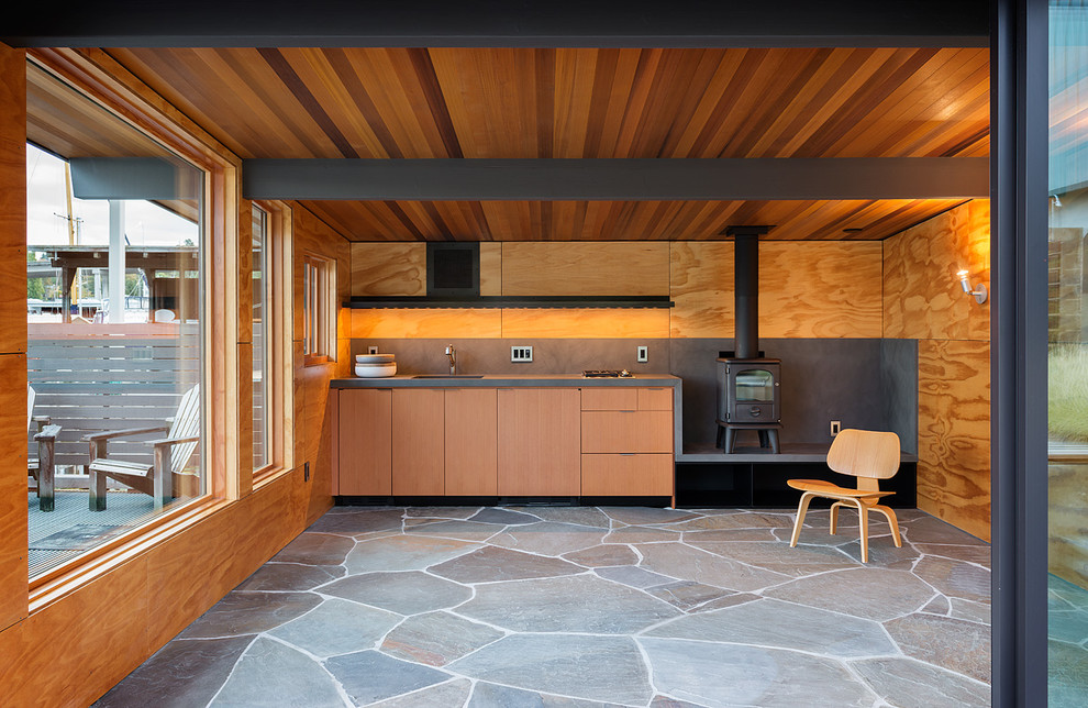 Portage Bay - Modern - Garage - Seattle - by Heliotrope Architects | Houzz