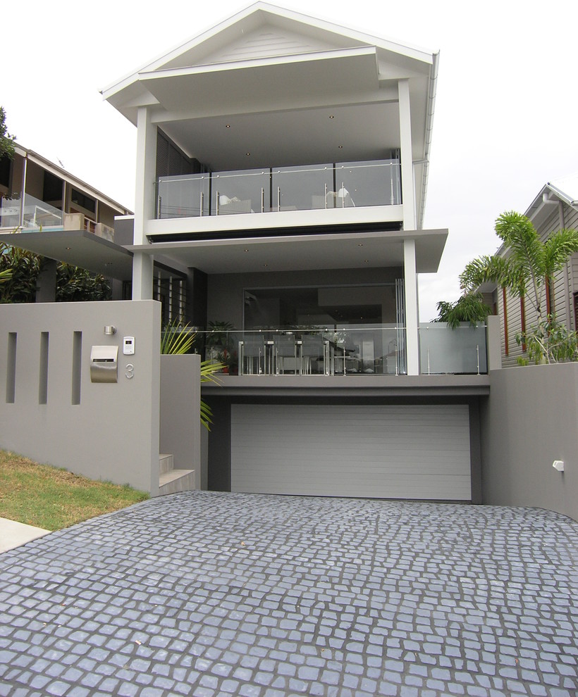 Power Street no.3 Modern Garage Brisbane by East Coast Building