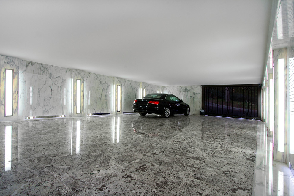 Projet Et Concept De Garage De Luxe Transitional Garage Nice By Riviera Home Concept Houzz