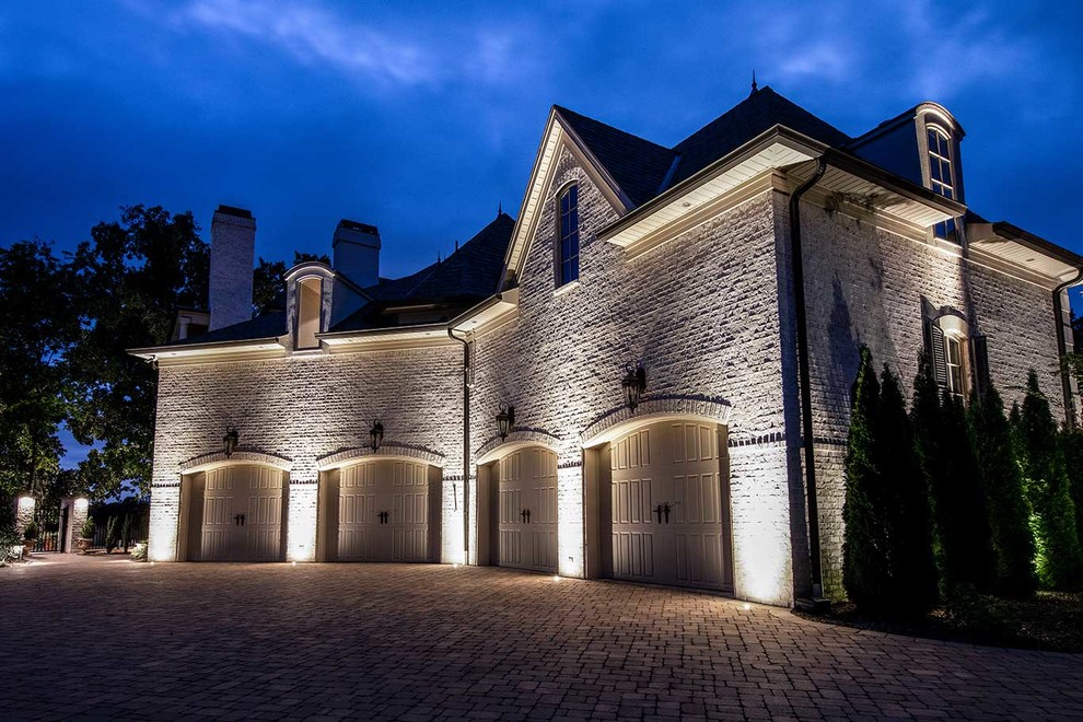 Recessed In Concrete Lighting Garage Nashville by Light Up Nashville Houzz