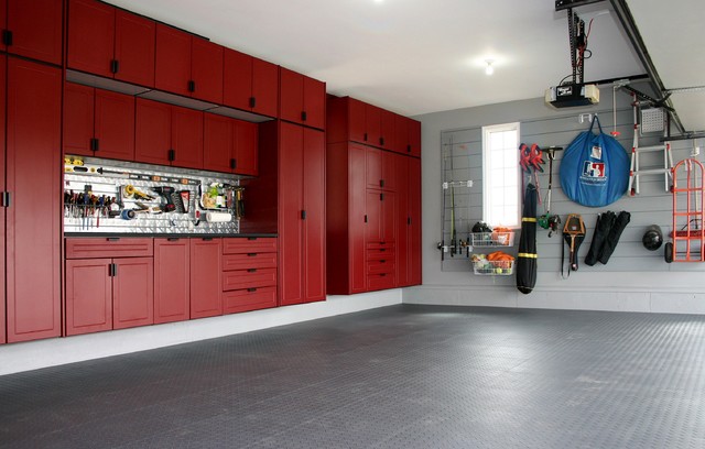Red Garage Storage Cabinets Garaje, Who Makes The Best Garage Storage Cabinets