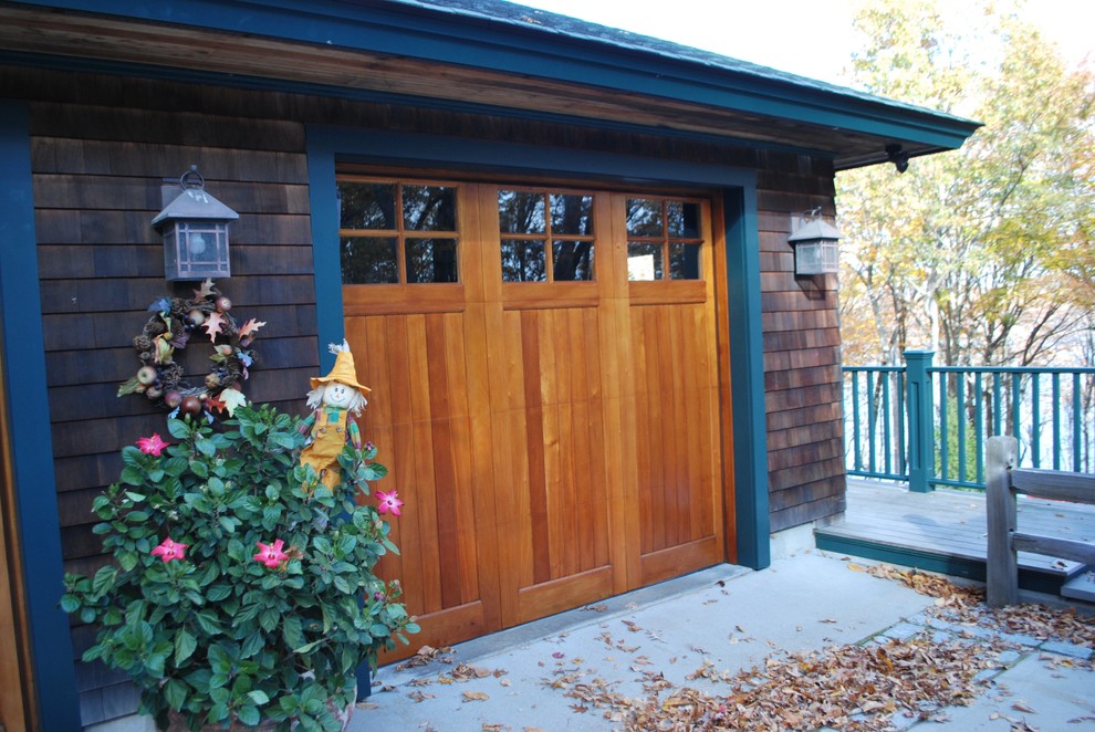 Refinishing Garage Doors & Railing System Contemporary Garage