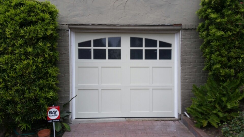 This is an example of a classic garage in San Francisco.