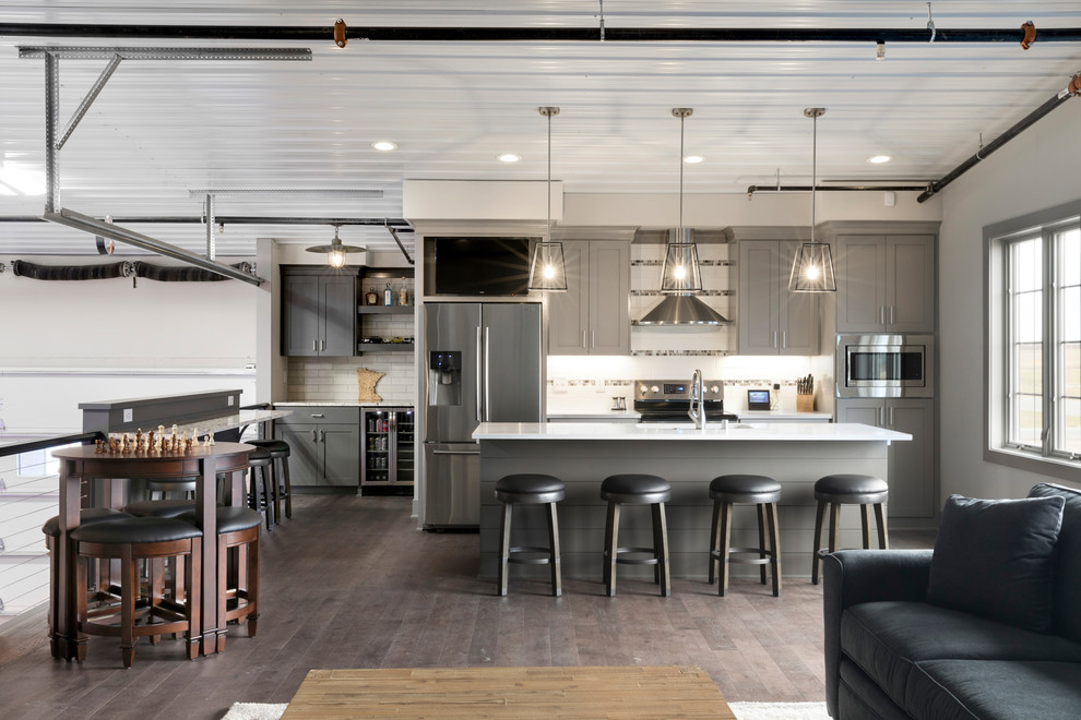 RetroInspired Medina Garage Transformation Garage Other by