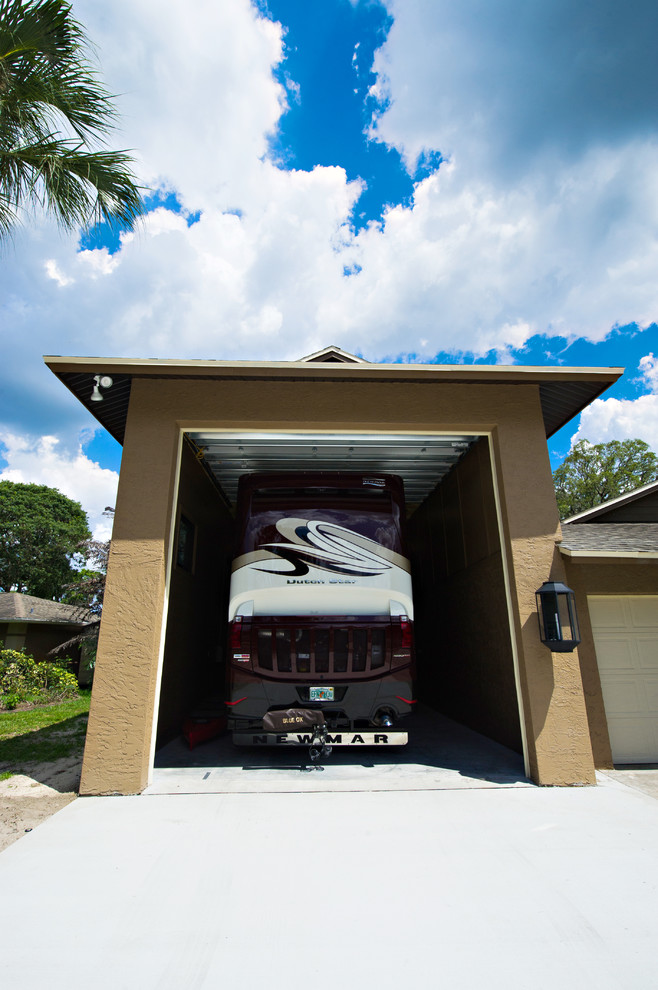 RV Garage Addition Traditional Garage Tampa by Lindross