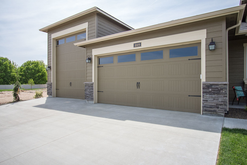 RV Garage Craftsman Garage Boise by Simplicity by Hayden Homes