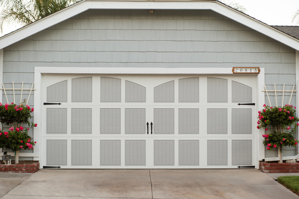 Santa Clarita Amarr Classica Gray Two Tone Garage Door Craftsman