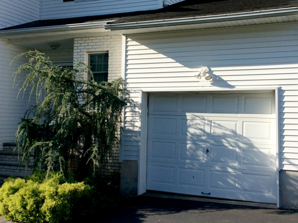 Scotch Plains, NJ ( 9x7 Clopay Model 4050 Garage Door) Contemporary Garage New York by