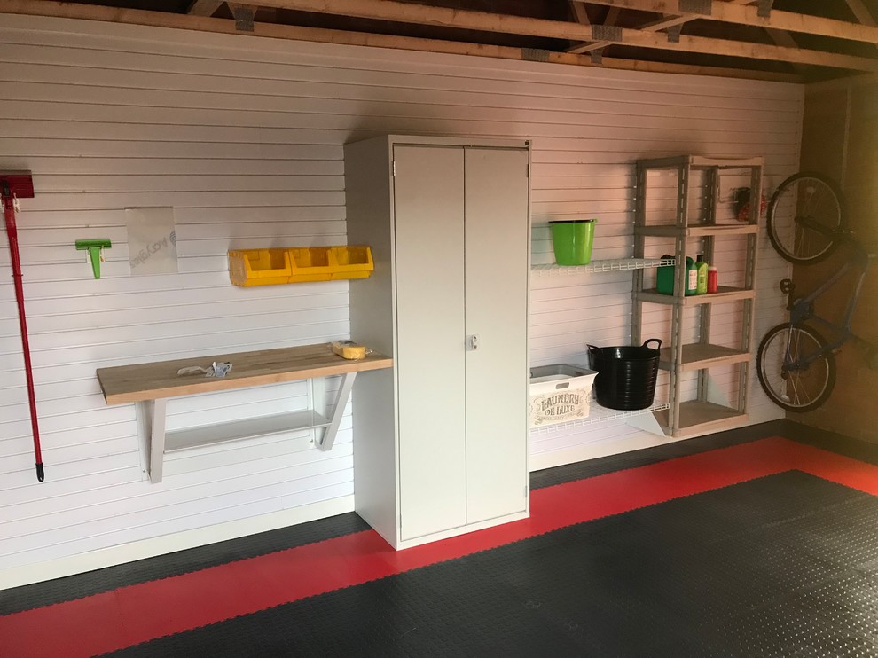 Sensational storage solutions installed in Cameron Homes show garage