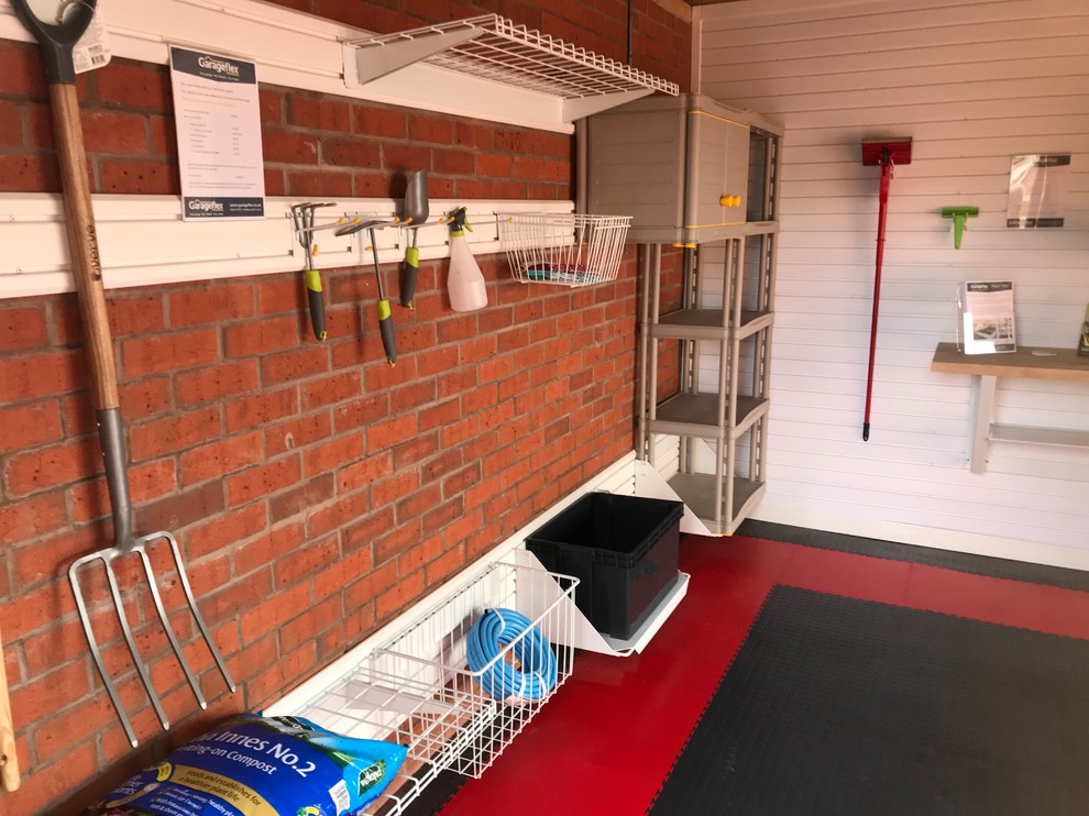 Sensational storage solutions installed in Cameron Homes show garage