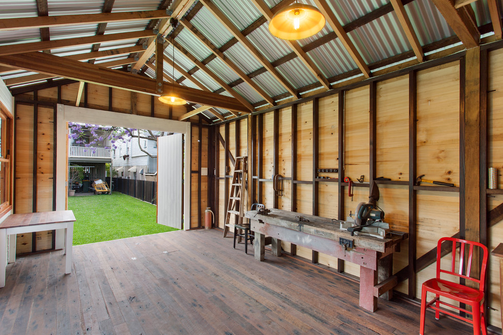 Shed/Man Cave with Underground Wine Cellar Garage Brisbane by